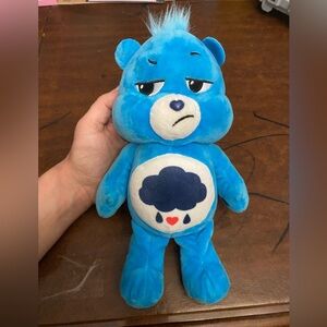 Care Bears Moody Grumpy Blue Plush Teddy 🧸🐻